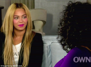 Revealing all: Beyonce's in-depth chat aired on Saturday evening in ...
