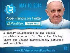pope francis on twitter catholic family life more papam francis pope ...