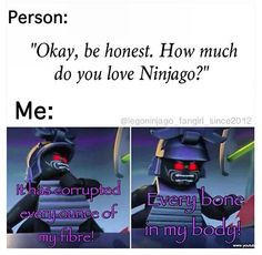 Ninjago stuff that I love very much More
