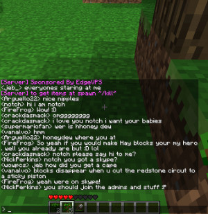 Notch Minecraft Server Economy based city server