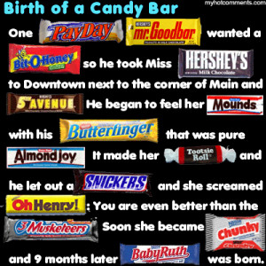 birth of a candy bar
