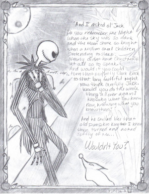 Nightmare Before Christmas Jack And Sally Quotes Nightmare before ...