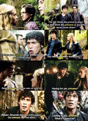 CW's The 100 - Bellamy Blake and Clarke Griffin. All the times Bellamy ...