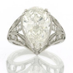 ... 57ct Pear Shape Diamond Engagement Anniversary Ring – Diamond Quotes