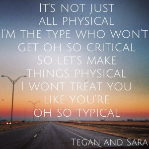 Tegan and Sara Closer lyrics #teganandsara #closer #lyrics #flirt