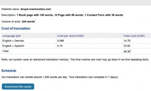... translation with any other translation service using this wizard and a
