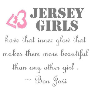 Jersey Girl! Bon Jovi