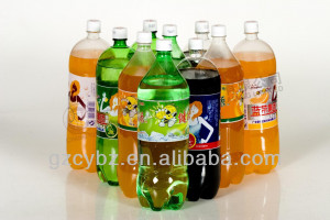 pvc soft drink label