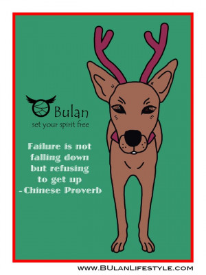 Brownie the dog. Positive quotes