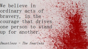 Faction Manifesto - Dauntless