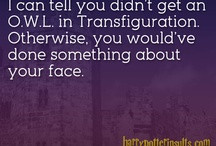 Harry Potter Insults / Study these magical insutls, and with a little ...