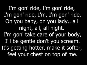 Ride - SoMo. I'm in love with this song right now