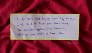 Treasure Hunt Clue # 3 Cracked | Location: Drawer in bathroom ...