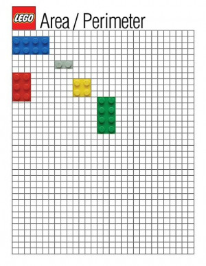 Use Lego to teach area and perimeter.