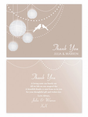 Wedding Thank You Quotes