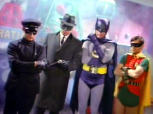 The Green Hornet and his sidekick Kato aided the dynamic duo against ...