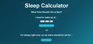 ... Sure What Time You Should Go To Bed? You Need This Sleep Calculator