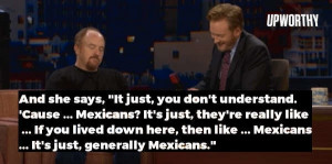 years ago, Louis C.K. went on 'Conan' and told a story that explains ...