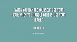 Quote Donna Reed When...