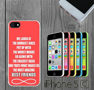 OEM Customized Best Friends BFF quotes unique skin Durable Case Cover ...