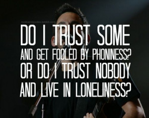 Linkin Park lyrics Music, Parks Quotes, Linkin Parks Lyrics, Trust ...