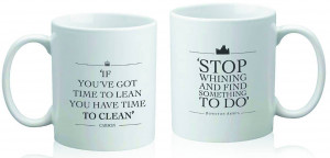 Downton Abbey Lean & Whining Quote Mug pre-order