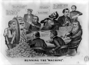 Fig. 2. Running the Machine (1864). Currier and Ives. Courtesy of the ...