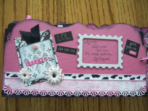 Breast Cancer Survivor Scrapbook