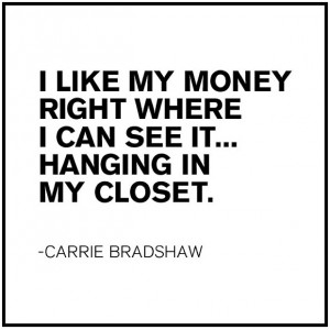 Carrie Bradshaw quote