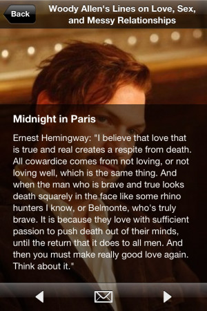 Amazing quote from midnight in paris