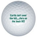 personalized logo golf balls of fame zipline golf is proud to present ...