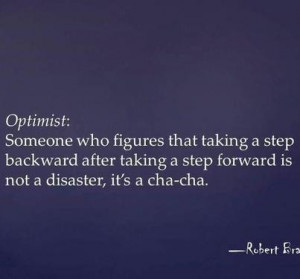 Optimist... Hahaha!!