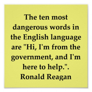 ronald reagan quote posters
