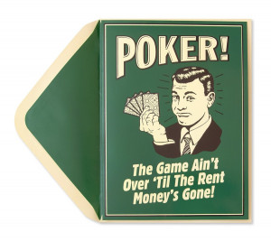 Home Poker Birthday Gambling Humor