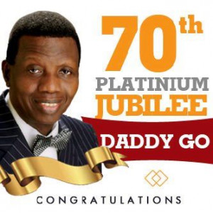 The RCCG General Overseer turns 70 today. Wishing him many more ...