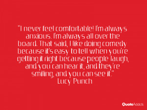 Lucy Punch Quotes amp Sayings