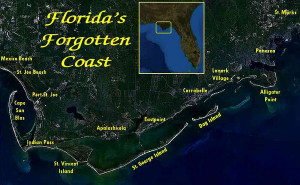 st marks to the east is called the forgotten coast