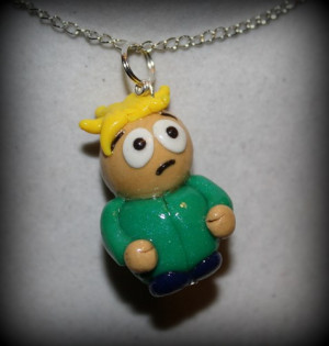 Leopold Butters Stotch Butters South Park Inspired Polymer Clay pendan
