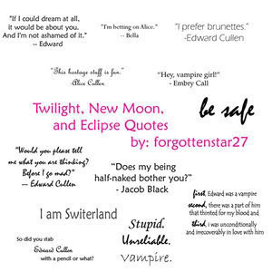 twilight saga quotes Image