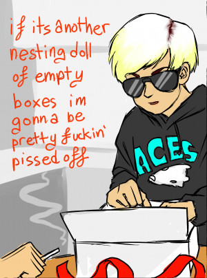 Homestuck Dave Strider Quotes Homestuck dave strider