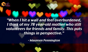 Maureen Pennington Quote