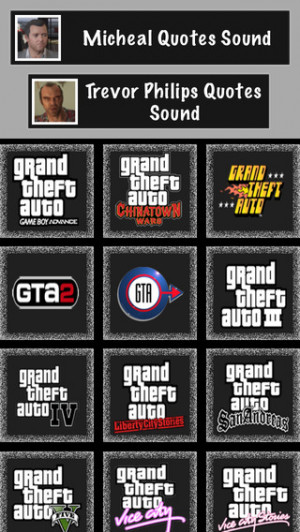 Funny Sound Quotes for GTA : Trevor Philips & Michael