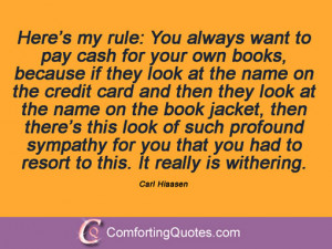 Quotations By Carl Hiaasen
