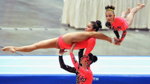 Russian Acrobatic gymnasts