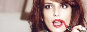 Tina Fey Red Lipstick...