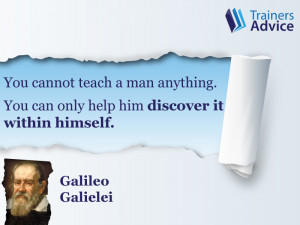 Trainer’s Quote of the Week by Galileo Galilei