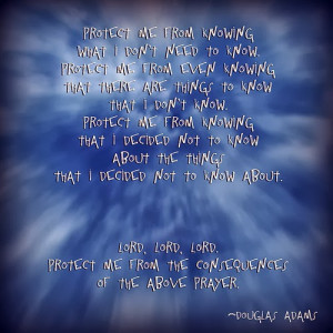 Exclusive Douglas Adams Quotes