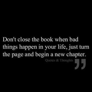 begin a new chapter..