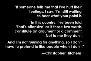 Christopher Hitchens Quotes Life After Death