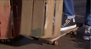 Marty Creates A Skateboard Out Of Kids Soapbox Car